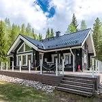 Loma-asunnot Lähderinne - 2 Bedroom Log Cabin, Private Beach, Wifi&sauna Puolanka