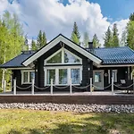 Loma-asunnot Lähderinne - 2 Bedroom Log Cabin, Private Beach, Wifi&sauna Puolanka