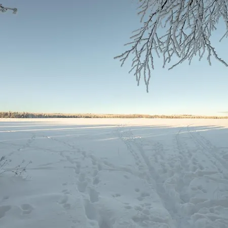 Laehderinne - 2 Bedroom Log Cabin, Private Beach, Wifi & Sauna Ferienhaus *