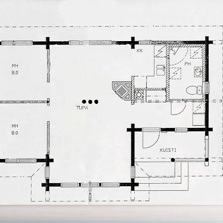 Hébergement de vacances Laehderinne - 2 Bedroom Log Cabin, Private Beach, Wifi & Sauna *