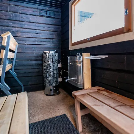 Laehderinne - 2 Bedroom Log Cabin, Private Beach, Wifi & Sauna Ferienhaus Puolanka