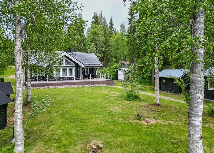 Casa vacanze Laehderinne - 2 Bedroom Log Cabin, Private Beach, Wifi & Sauna Puolanka