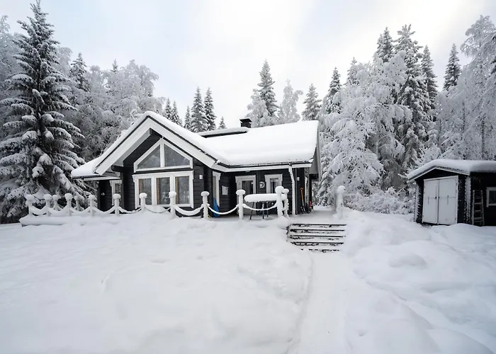 Laehderinne - 2 Bedroom Log Cabin, Private Beach, Wifi & Sauna Casa vacanze *